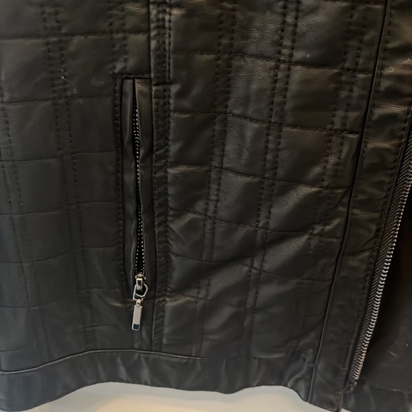 Zara kids Vegan leather jacket. Very good quality and looks new. - Picture 3 of 4